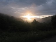 Východ slunce nad Dyjí